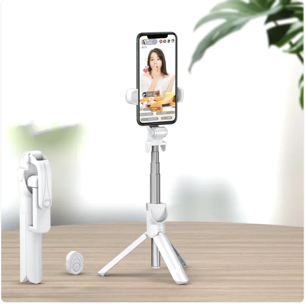 Selfie Stick with Mobile Phone Live Support