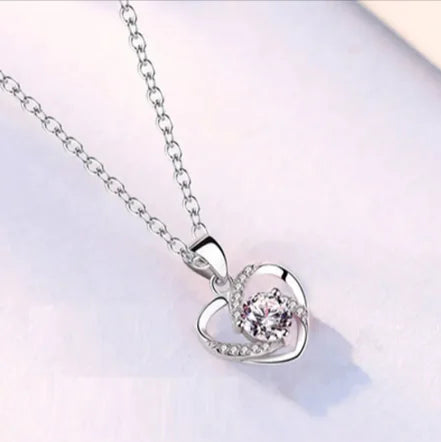 Sterling Silver Heart Jewelry Set